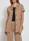 Lyssé New York Valley Elasticated Waist Jacket In Multi