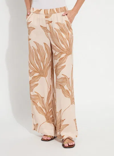 Lyssé Nilza Wide Leg Pants In Brown