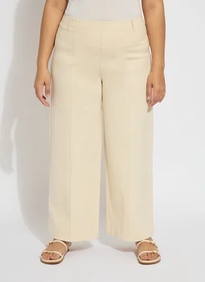 Lyssé Nova Hi Waist Pintuck Denim Curvy - Coco Clay (29.5" Inseam) In Multi