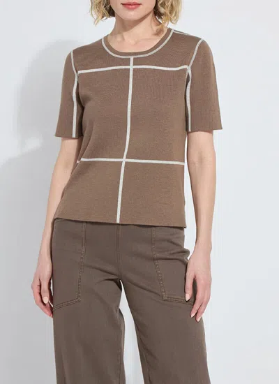 Lyssé Odessa Reversible Knit Short Sleeve Tee