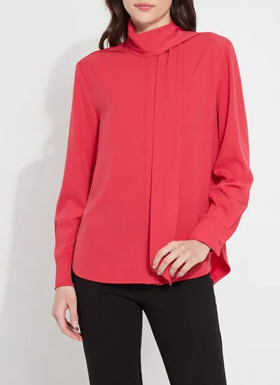 Lyssé Odette Scarf Neck Blouse