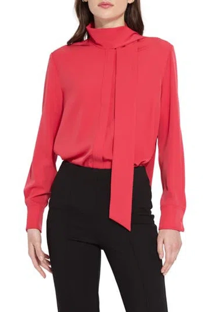 LYSSÉ LYSSE ODETTE SCARF NECK TOP
