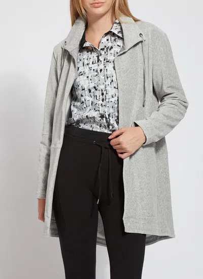 Lyssé Ornamental Jacket In Gray