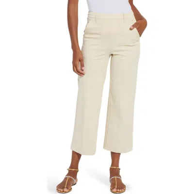Lyssé Pamela Crop Utility Pants In Ecru