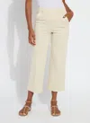 Lyssé Pamela Wide Leg Pant In Ecru In Neutral