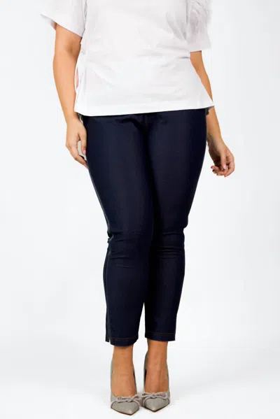 Lyssé Park Jean Legging - Plus In Indigo In Multi