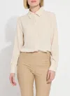 Lyssé Parker Button Down In Neutral