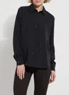 Lyssé Parker Button Down In Black