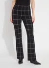 Lyssé Patterned Baby Bootcut (33" Inseam) In Multi