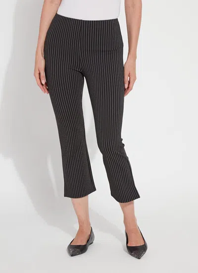 Lyssé Patterned Crop Kick Flare (24" Inseam) In Multi