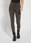 Lyssé Patterned Denim Legging (28" Inseam) In Multi