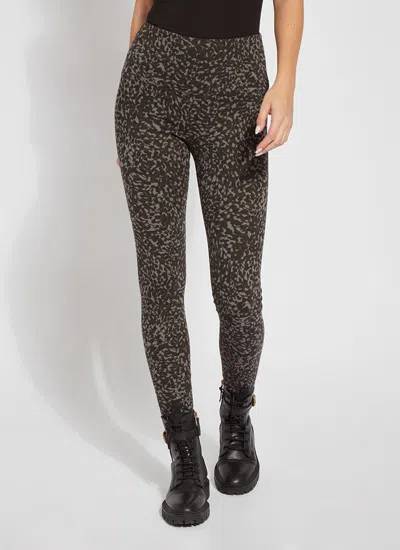 Lyssé Patterned Denim Legging (28" Inseam) In Multi
