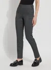 Lyssé Patterned Emma Trouser (31" Inseam) In Gray
