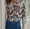 Lyssé Patterned Roll Tab Connie In Upbeat Canvas In Multi