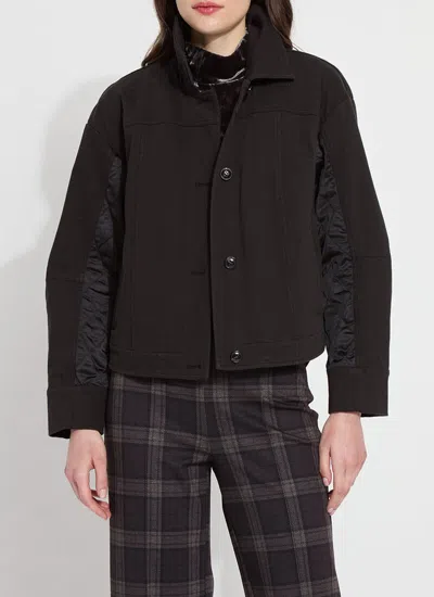 Lyssé Pierce Quilted Jacket In Black