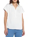Lyssé Plus Amaya Pull On Top In Off White