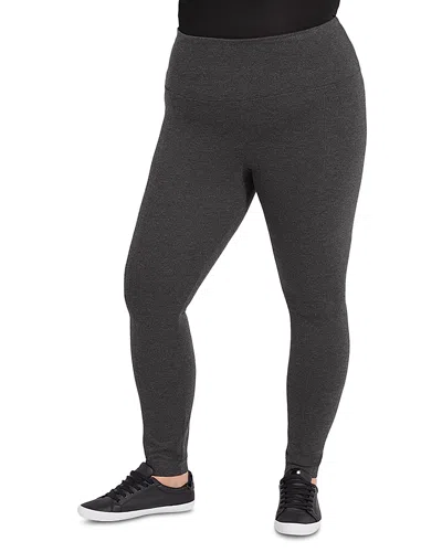 Lyssé Plus Center Seam Ponte Leggings In Multi
