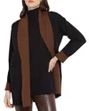 Lyssé Plus Cortando Knit Cardigan In Black