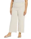 Lyssé Plus Erin Wide Leg Jeans In Indigo In Oat