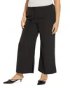 Lyssé Plus Genevieve Drawstring Curvy Pants In Black