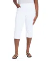 Lyssé Plus Perfect Denim Capri Leggings In White