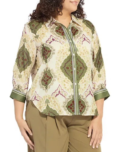 Lyssé Plus Ishani Roll Tab Shirt