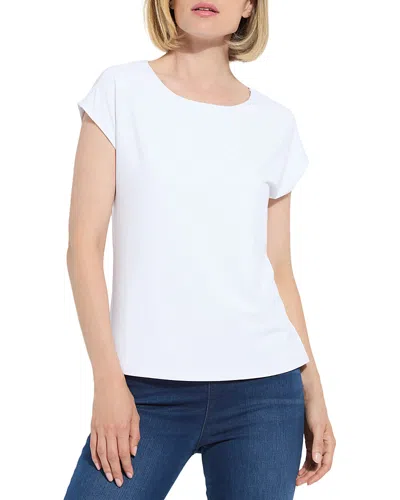 Lyssé Plus Lyssentials Top In White