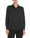 Lyssé Plus Parker Crystal Embellished Shirt In Black