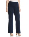 Lyssé Plus Pull-on Denim Trouser In Indigo