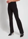 Lyssé Ponte Baby Bootcut (33" Inseam) In Black