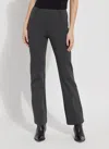 Lyssé Emma Trouser In Linear Pinstripe In Pink