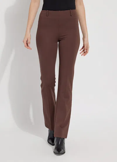 Lyssé Ponte Baby Bootcut Pant In Multi