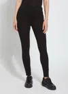 Lyssé Ponte Toothpick Legging (29" Inseam) In Black