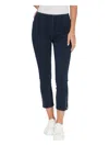 Lyssé Poppy Embroidered Denim In Multi