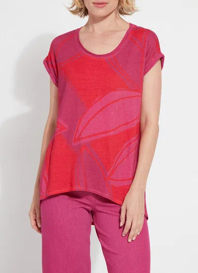 Lyssé Printed Classic Tee In Multi