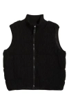 Lyssé Lysse Prudence Reversible Puffer Sweater Vest In Black