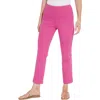 Lyssé Ankle Denim Baby Bootcut Jeans In Pink Crush