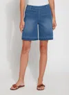 Lyssé Relaxed Denim Short In Multi
