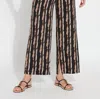 Lyssé Renee Stretch Woven Pant In Intermission Stripe In Multi