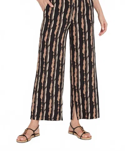 Lyssé Renee Stretch Woven Pant In Intermission Stripe In Multi