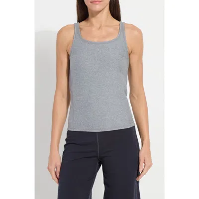 Lyssé Lysse Reversible Cotton Blend Tank In Gray