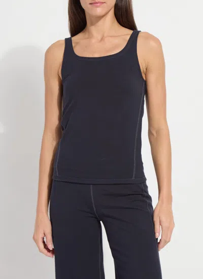 Lyssé Reversible Essential Tank Curvy In Black