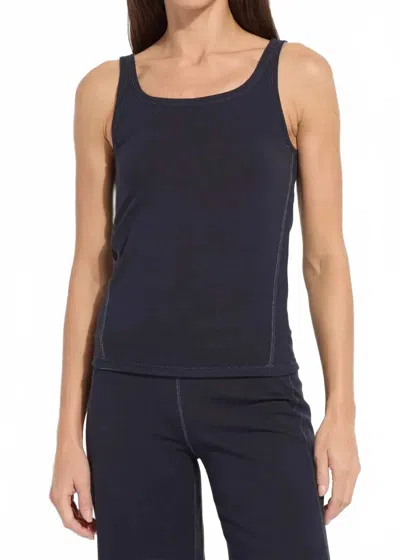 Lyssé Reversible Essential Tank Top In Blue