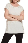 Lyssé Rio Linen Jersey Tunic In Crispchino
