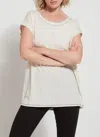 Lyssé Rio Linen Jersey Tunic In Multi