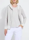 Lyssé Rowan Knit Zipped Hoodie Without Logo
