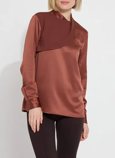 Lyssé Sally Draped Blouse