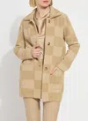 Lyssé Salma Sweater Coat In Brown