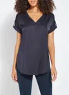 Lyssé Santorini Top In True Navy