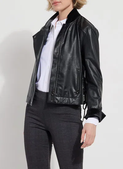 Lyssé Sawyer Moto Bomber Jacket